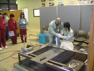 溶接実習(3) 溶接実習(3)