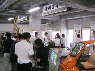 機械工学科ブース1 機械工学科ブース1