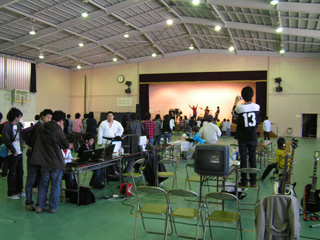 体育館会場 体育館会場