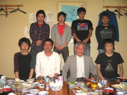 「八十」での懇親会 「八十」での懇親会