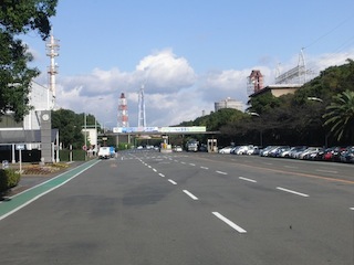 製鐵所到着 製鐵所到着